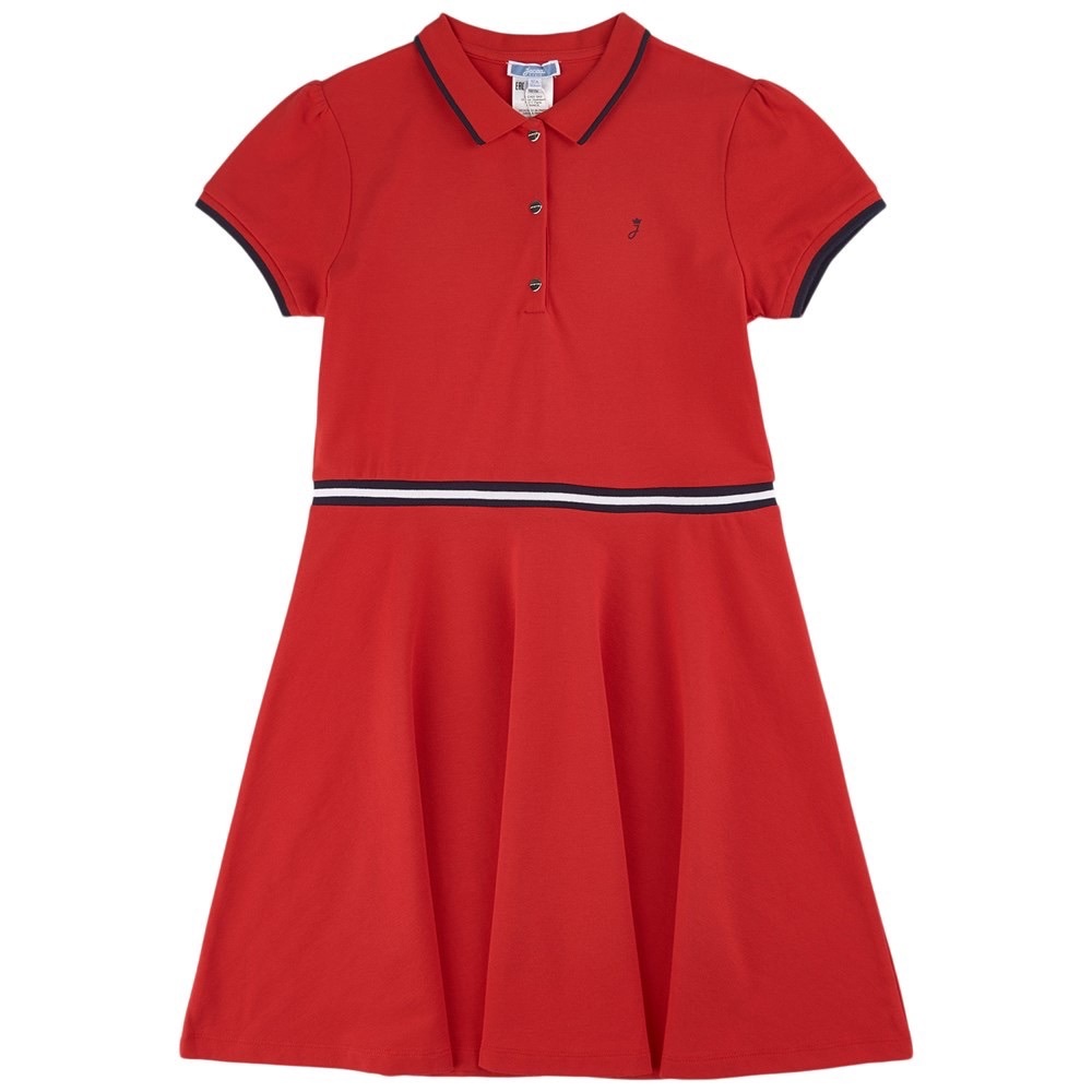 Jacadi Red Polo Dress
